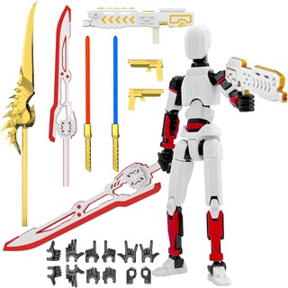 Foto 1 | Foto 1 | Se Completó El Ensamblaje De La Figura De Acción T13 Hero 13 Titan 13 - Venta Internacional.