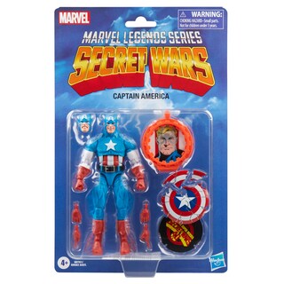 Foto 2 | Foto 2 | Figura De Acción Capitán América De La Serie Marvel Legends 15 Cm - Venta Internacional.