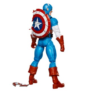 Foto 6 | Foto 6 | Figura De Acción Capitán América De La Serie Marvel Legends 15 Cm - Venta Internacional.