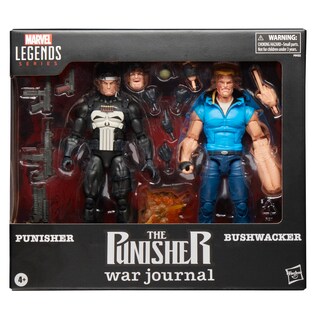 Foto 2 | Foto 2 | Figuras De Acción Marvel Legends Series Punisher & Bushwacker - Venta Internacional.