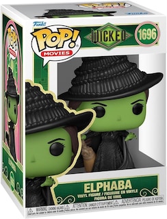 Foto 3 | Foto 3 | Figura De Vinilo Pop Movies Wicked Elphaba Funko Con Caja De 9,5 Cm - Venta Internacional.