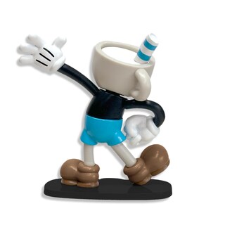 Foto 3 | Foto 3 | Minifigura Toynk Cuphead Mugman Create-a-figure De 8 Cm Con Piezas - Venta Internacional.