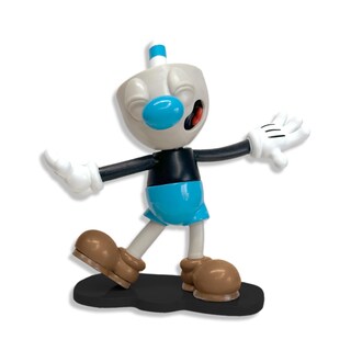 Foto 4 | Foto 4 | Minifigura Toynk Cuphead Mugman Create-a-figure De 8 Cm Con Piezas - Venta Internacional.