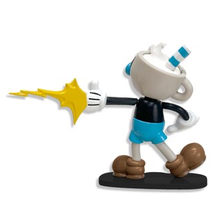 Foto 7 | Foto 7 | Minifigura Toynk Cuphead Mugman Create-a-figure De 8 Cm Con Piezas - Venta Internacional.