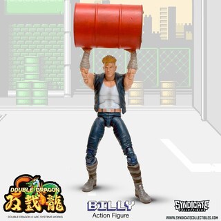 Foto 6 | Foto 6 | Figura De Acción Toynk Double Dragon Billy Lee De 18 Cm Con Accesorios - Venta Internacional.