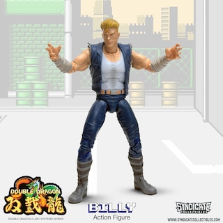 Foto 7 | Foto 7 | Figura De Acción Toynk Double Dragon Billy Lee De 18 Cm Con Accesorios - Venta Internacional.