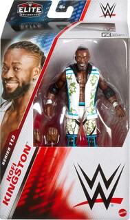 Foto 2 | Foto 2 | Figura De Acción Mattel Wwe Elite Series #113 De Kofi Kingston, 15 Cm - Venta Internacional.