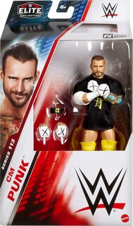 Foto 2 | Foto 2 | Figura De Acción Mattel Wwe Elite Cm Punk Series #113 15cm - Venta Internacional.
