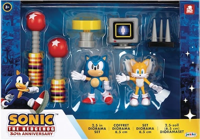 Foto 1 | Foto 1 | Venta Internacional - Set de Dioramas de Figuras de Acción Sonic The Hedgehog