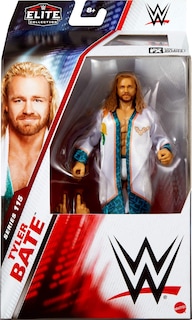 Foto 2 | Foto 2 | Figura De Acción Mattel Wwe Elite Series #115 Tyler Bate De 15 Cm - Venta Internacional.