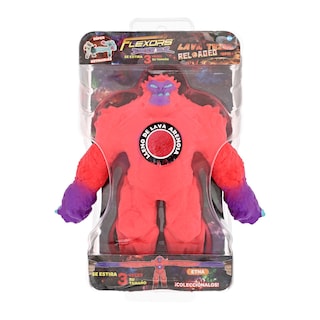 Foto 8 | Foto 8 | Figura Estirable Ruz Flexors Lava Tribe Reloaded (etna 20 Cm Rosa)