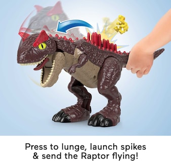Foto 5 | Foto 5 | Juguete De Dinosaurio Fisher-price Imaginext Spike Strike Carnotaurus - Venta Internacional.