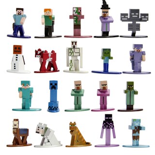 Foto 1 | Foto 1 | Toy Jada Nano Metalligs Minecraft, Paquete De 20 Unidades, Wave 2 - Venta Internacional.