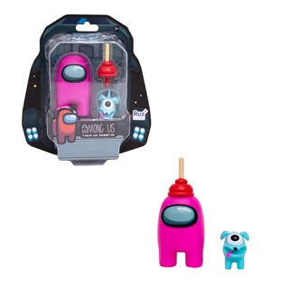 Foto 1 | Foto 1 | Mini Figura Ruz Among Us (tripulante Amarillo Con Accesorios 6cm)