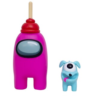 Foto 2 | Foto 2 | Mini Figura Ruz Among Us (tripulante Amarillo Con Accesorios 6cm)