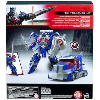 Foto 5 | Foto 5 | Figura De Acción Optimus Prime, Líder De La Serie Transformers Studio - Venta Internacional.