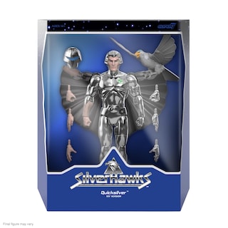 Foto 2 | Foto 2 | Figura De Acción Super7 Ultimates Silverhawks Quicksilver 18 Cm - Venta Internacional.