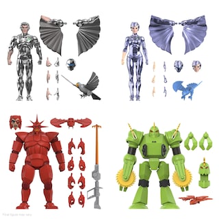 Foto 4 | Foto 4 | Figura De Acción Super7 Ultimates Silverhawks Quicksilver 18 Cm - Venta Internacional.