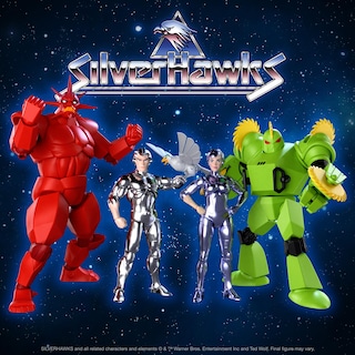 Foto 5 | Foto 5 | Figura De Acción Super7 Ultimates Silverhawks Quicksilver 18 Cm - Venta Internacional.