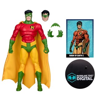 Foto 3 | Foto 3 | Figura De Acción Mcfarlane Toys Dc Direct Robin Earth-2 7'' - Venta Internacional.