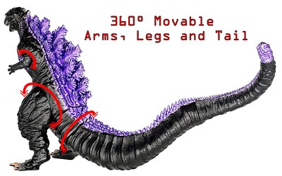 Foto 5 | Foto 5 | Juego De 2 Figuras De Acción De Juguete Twcare Legendary Shin Godzilla Contra Mecha King Ghidorah - Venta Internacional.