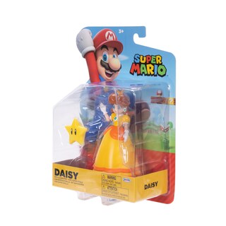 Foto 6 | Foto 6 | Figura De Acción Nintendo Super Mario Daisy De 10 Cm Con Accesorio De Estrella - Venta Internacional.