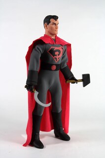 Foto 4 | Foto 4 | Figura De Acción Mego Dc Heroes Red Son Superman, 20 Cm, Vistas Previas - Venta Internacional.