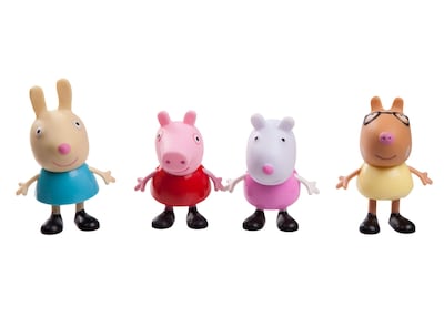 Foto 1 | Foto 1 | Toy Nickelodeon Peppa Pig Best Friends, Paquete Con 4 Figuras - Venta Internacional.