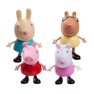 Foto 3 | Foto 3 | Toy Nickelodeon Peppa Pig Best Friends, Paquete Con 4 Figuras - Venta Internacional.