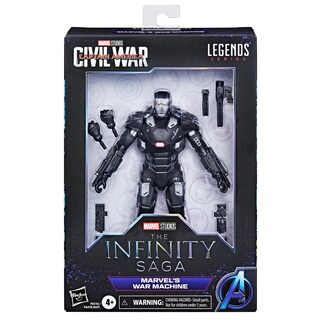 Foto 2 | Foto 2 | Figuras De Acción Marvel Legends War Machine Y Capitán América - Venta Internacional.