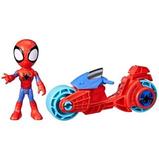 Foto 1 | Foto 1 | Figura De Acción Hasbro Marvel Spidey Con Moto De Más De 3 Años - Venta Internacional.