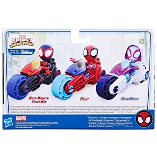 Foto 3 | Foto 3 | Figura De Acción Hasbro Marvel Spidey Con Moto De Más De 3 Años - Venta Internacional.