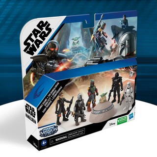 Foto 2 | Foto 2 | Set De Figuras De Acción Star Wars Mission Fleet Mandalorian - Venta Internacional.