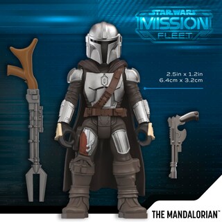 Foto 3 | Foto 3 | Set De Figuras De Acción Star Wars Mission Fleet Mandalorian - Venta Internacional.