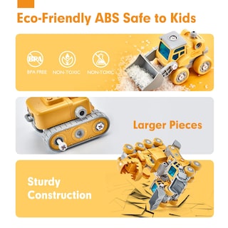 Foto 6 | Foto 6 | Vehículo De Construcción Para Desarmar Dinosaurios, Robot, Juguete Para Niños De Más De 5 Años - Venta Internacional.