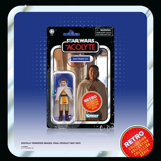 Foto 7 | Foto 7 | Figuras de Acción Star Wars Retro Collection The Acolyte 9,5 cm 6 Piezas - Venta Internacional