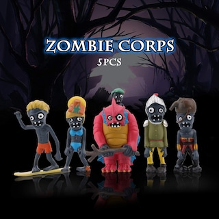 Foto 2 | Foto 2 | Figuras de Rol Plants vs Zombies PVC Serie 2 10 Piezas - Venta Internacional