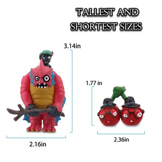 Foto 6 | Foto 6 | Figuras de Rol Plants vs Zombies PVC Serie 2 10 Piezas - Venta Internacional