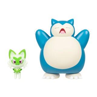 Foto 1 | Foto 1 | Pack De Figuras Pokémon Battle Sprigatito De 5 Cm Y Snorlax De 11 Cm - Venta Internacional.