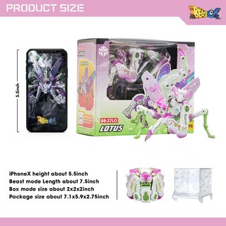 Foto 3 | Foto 3 | Juguete Figure 52toys Beastbox Bb-37lo Lotus Deformation - Venta Internacional
