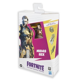 Foto 4 | Foto 4 | Figura De Acción Fortnite Hasbro Victory Royale Midas Rex De 6 Pulgadas - Venta Internacional.