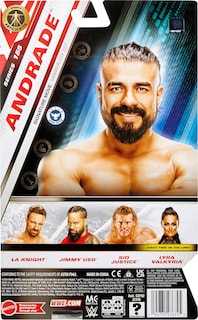 Foto 6 | Foto 6 | Figura De Acción Mattel Wwe Andrade Main Event Series #155 - Venta Internacional.