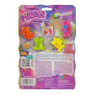 Foto 2 | Foto 2 | Figura Estirable Ruz Pikkys Gomi-ositos (jafit 15 Cm Naranja)