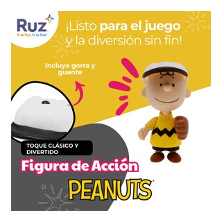 Foto 4 | Foto 4 | Figura Articulada Ruz Peanuts Charlie Brown 10 cm Amarillo