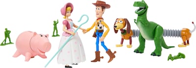 Foto 5 | Foto 5 | Figuras De Acción Mattel Disney Pixar Toy Story 4 Woody Rex - Venta Internacional.