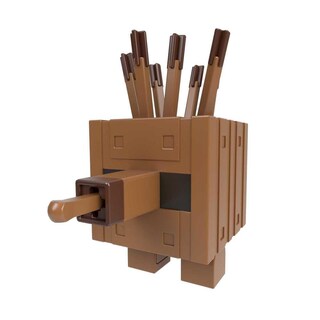 Foto 2 | Foto 2 | Figura De Acción Mattel Minecraft Legends Plank Golem 8 Cm - Venta Internacional.
