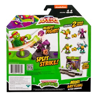 Foto 5 | Foto 5 | Figura De Acción Akedo Legends Of Akedo Tmnt Raph Vs Foot Soldier - Venta Internacional.