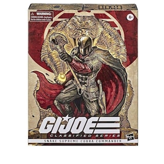 Foto 3 | Foto 3 | Figura De Acción Hasbro G.i. Joe Classified Series Snake Supreme Cobra Commander 15 Cm - Venta Internacional.