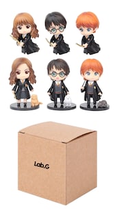 Foto 1 | Foto 1 | Juguetes Figuras Coleccionables Harry Potter 6 Pzs
