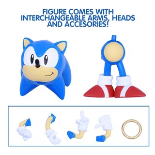 Foto 3 | Foto 3 | Figuras De Acción Just Toys Llc Sonic The Hedgehog Serie 2 - Venta Internacional.